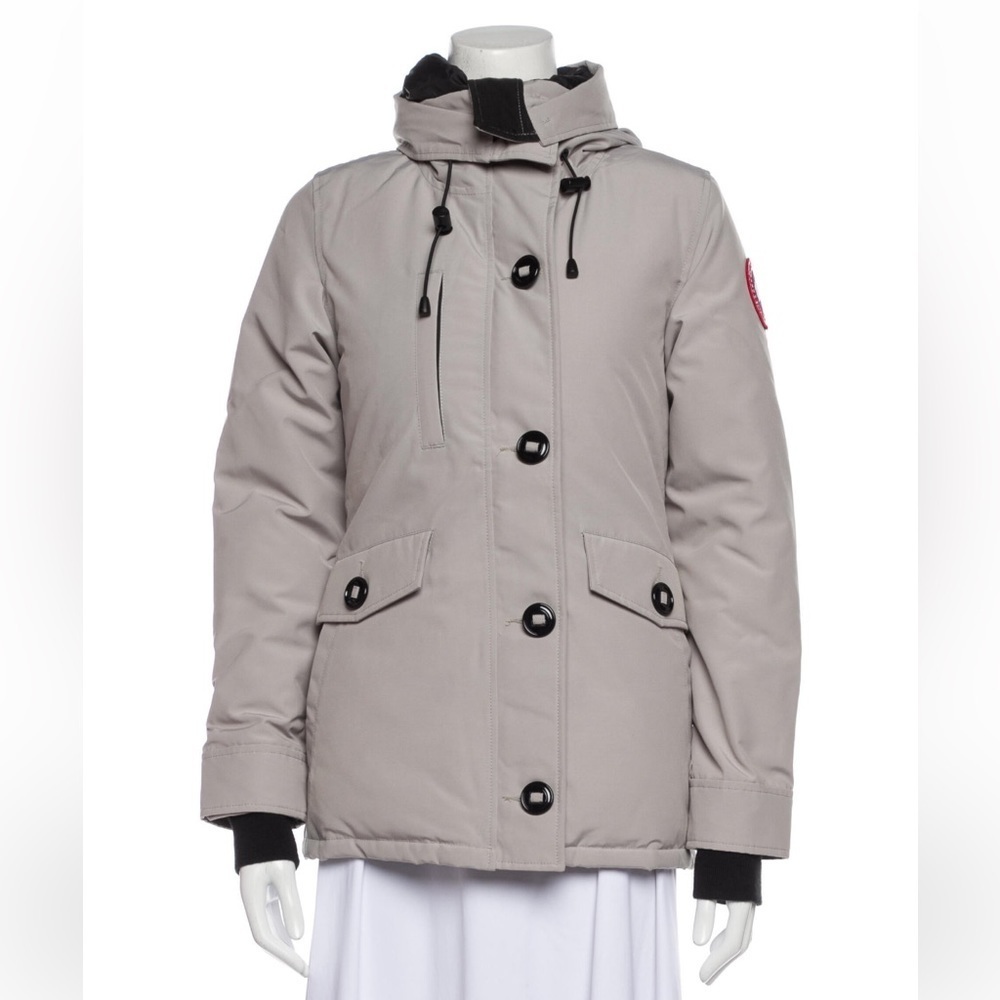 Canada Goose Rideau parka limestone 2XS new with tags